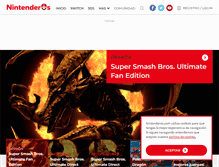 Tablet Screenshot of nintenderos.com